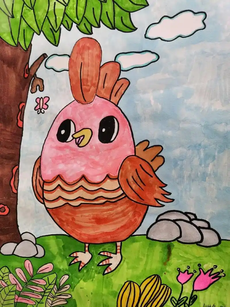 抖音图文来了 马克笔绘画作品,色彩 - 抖音