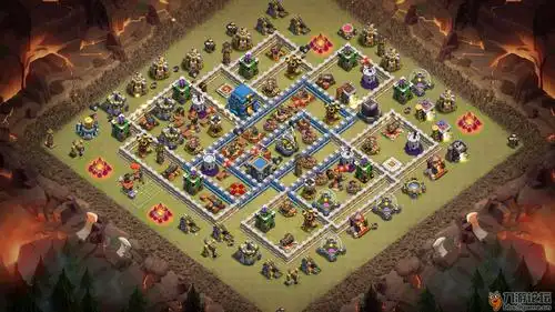 十二本部落战阵型!_部落冲突账号绑定工具_九游论坛