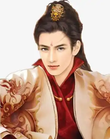 妖孽美男古风手绘