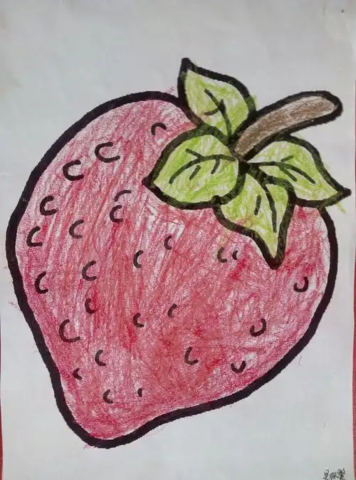 小班第二学期绘画作品集