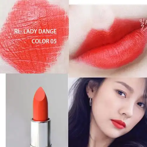 欧美风 子弹头口红 lady danger 橘红色替代 morange 奶油橘口红