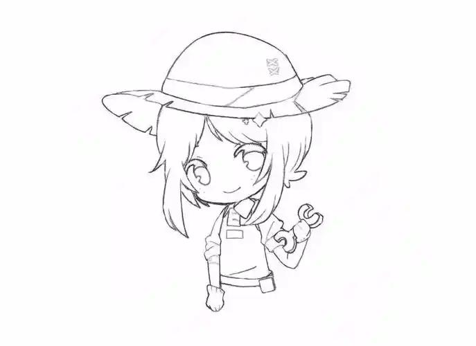 简笔画 | q版第五人格—前锋,开膛手杰克篇