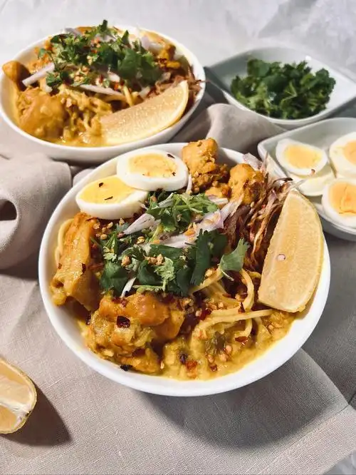 缅甸人大学室友聊天,突然怀念起了10年前她给我做过的面,要了一下菜谱