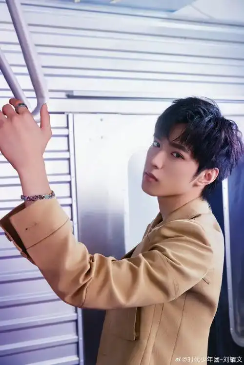 v-style##刘耀文美拉德西装#@时代少年团-刘耀文生日写真的第三套
