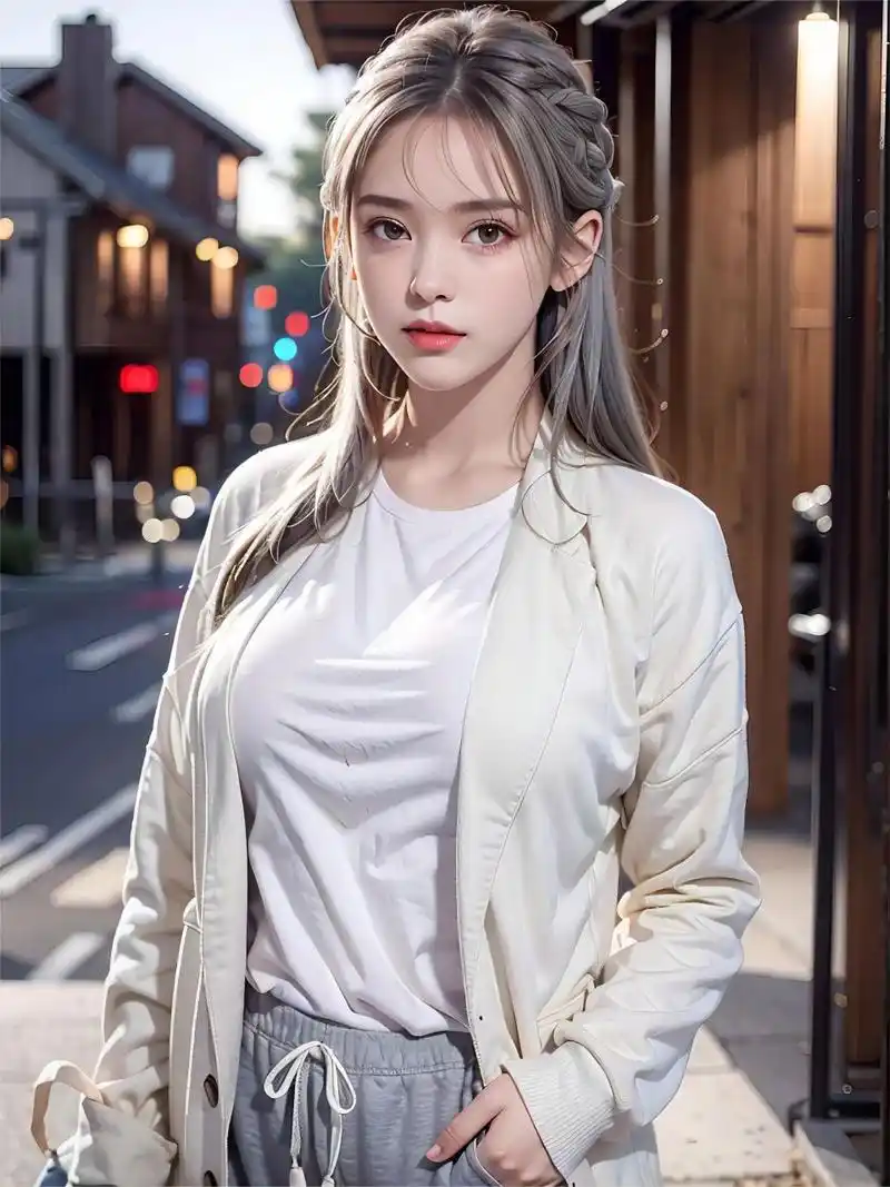 银发yyds#养眼美女# #动漫头像和壁纸