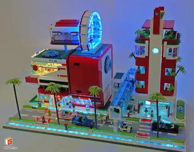 【gs的moc】未来城一角-未来科研所 v1.