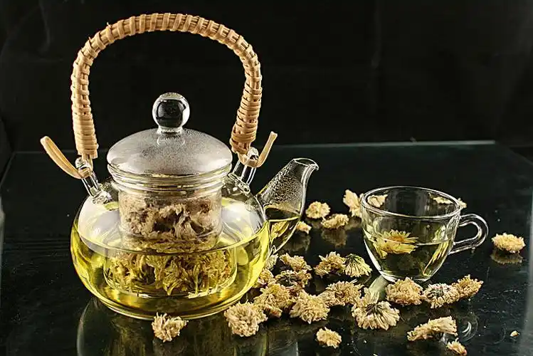 菊花茶图片_菊花茶高清图片_全景视觉