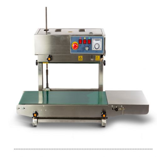 立式加高自动封口机塑料袋铝箔袋印字封口机大米加重封口机_大米包装