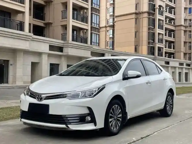 丰田 卡罗拉  2017款 改款 1.2t s-cvt gl图片