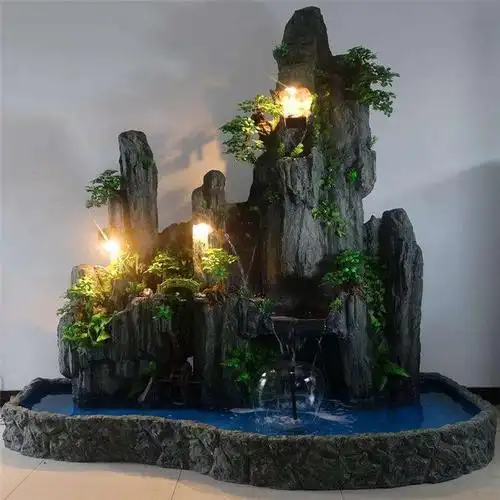 象山做假山室内假山小型假山雕刻