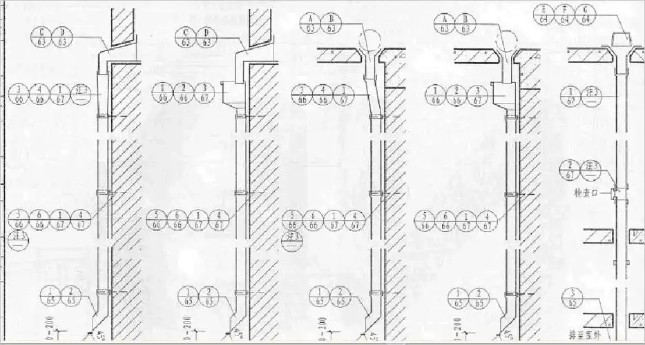 雨水管怎么看懂,懂的人解答下 - 云知