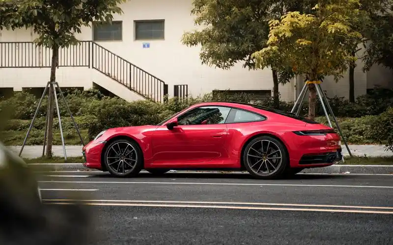 「ax film」porsche 911(992) 草莓红