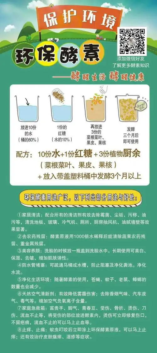 环保酵素功用大全(不花一分钱美容,烹调,清洁都搞定)