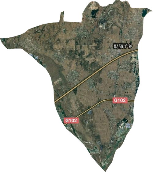 彭店子乡高清卫星地图,彭店子乡高清谷歌卫星地图