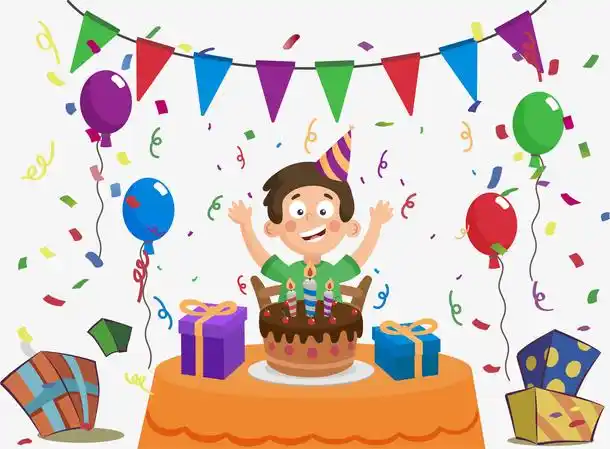 生日聚会免抠素材