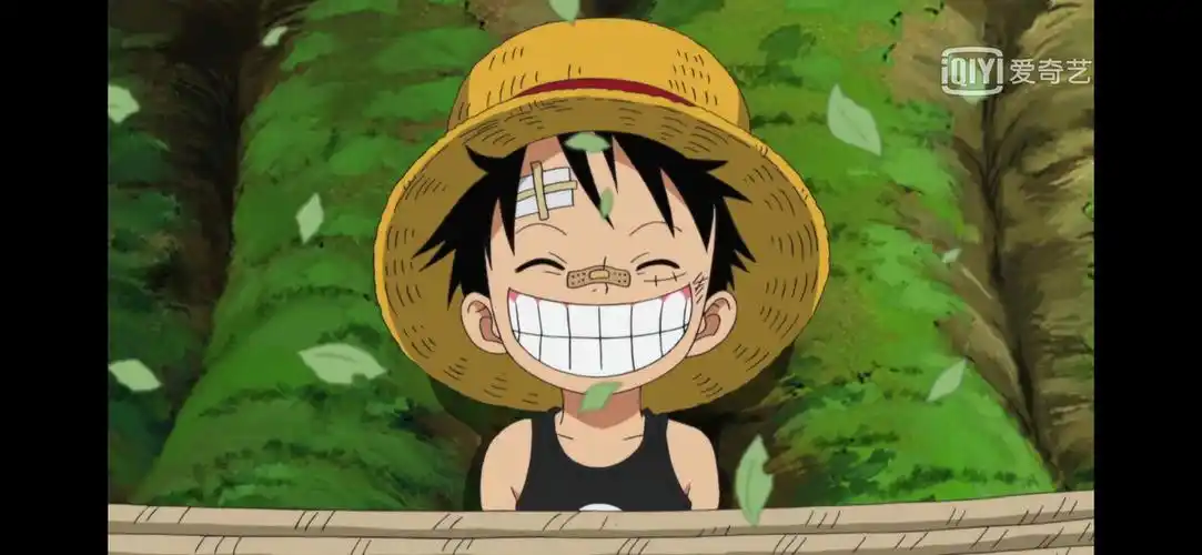 为啥路飞小时候这么可爱呢