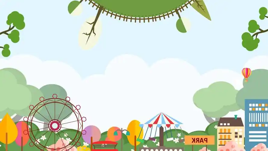 矢量图设计卡通ppt背景图