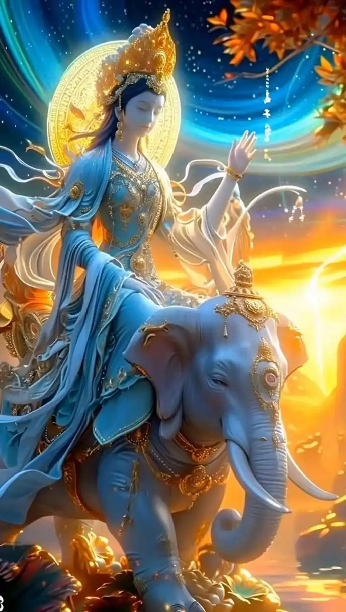 大行普贤菩萨.精美壁纸