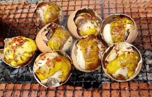 有人认为活珠子是东北的特色,是北方的小吃但有资料显示,最早的食物是