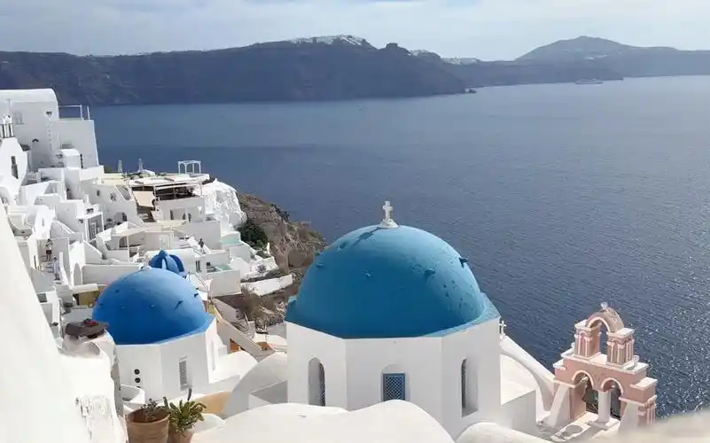 【lstills】vlog#16|独自在希腊旅行|雅典卫城的雷暴雨|圣托里尼蓝顶