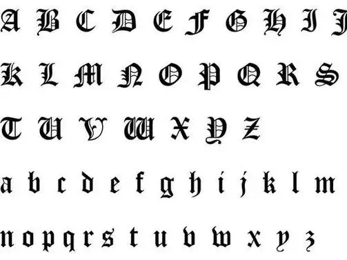 哥特字体