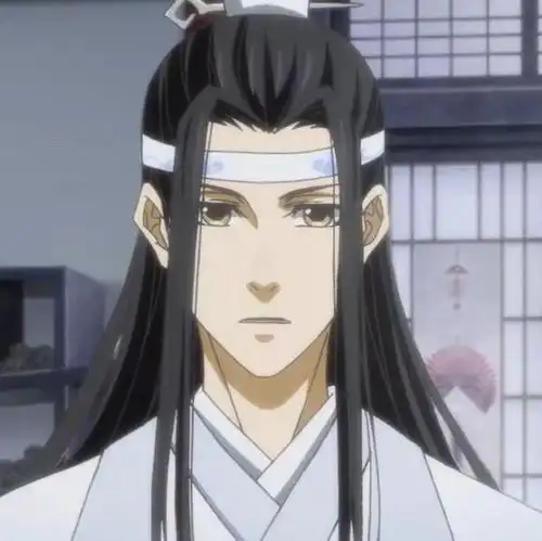 男生动漫头像|无水印|自截《魔道祖师》蓝忘机头像汇总