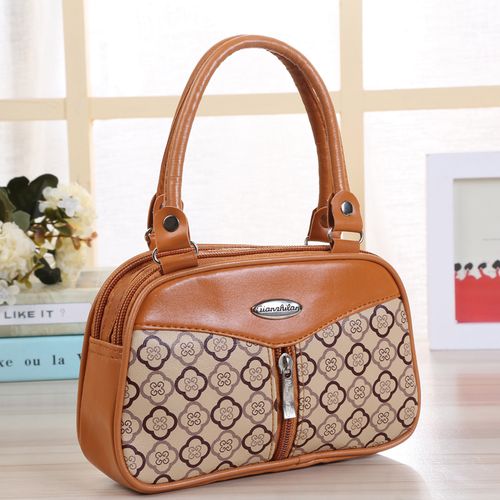 特价中老年手提包女_中老年女包包妈咪零钱包妈妈买菜包中年手提包手