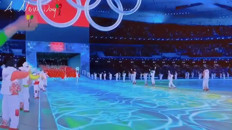 平昌冬奥会中国队入场 - 抖音