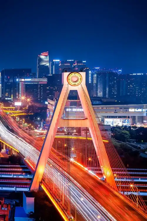 成都人南立交太阳神鸟