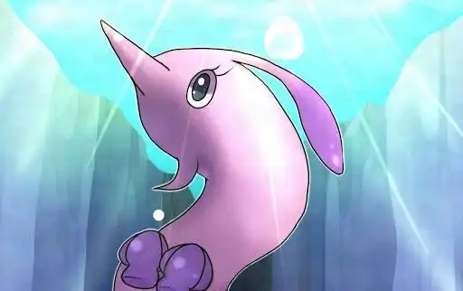 或许珍珠贝进化成樱花鱼后会将产生的珍珠藏在樱花鱼胸前的两个贝壳里