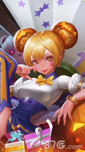 王者荣耀小乔万圣前夜手机壁纸