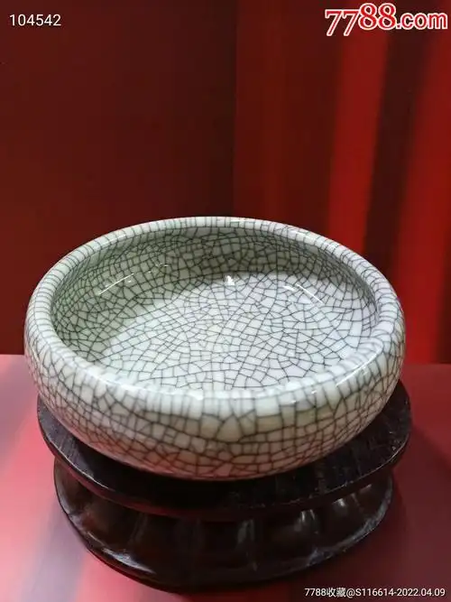 哥窑笔洗烟灰缸水仙盆笔洗