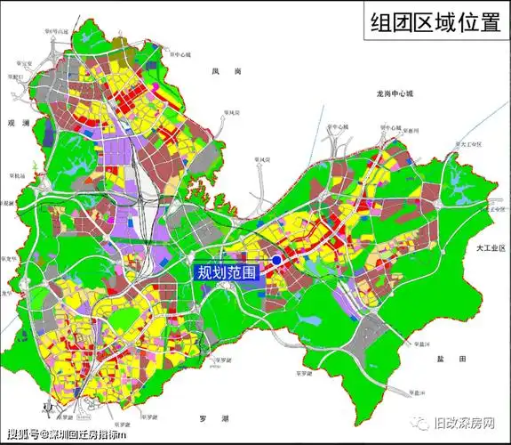 龙岗区横岗街道六约北片区龙塘片区规划审批通过建约12万㎡住宅容积88