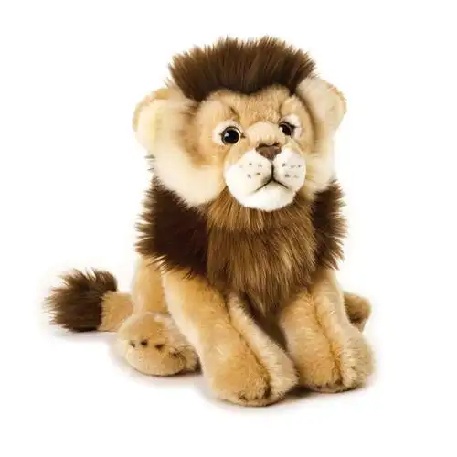 国家地理狮子美洲狮毛绒玩具礼物周边可爱公仔玩偶睡觉抱枕钥匙扣