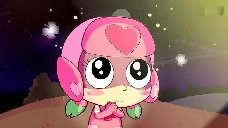 开心超人:甜心超人向流星许愿,她希望能做出最美味的菜!