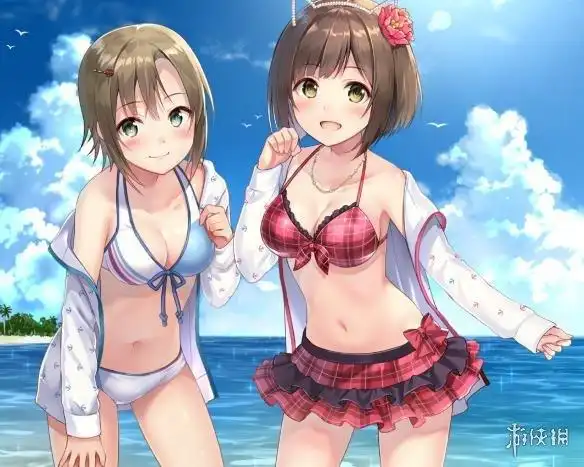 尼尔枪娘n泳装全家福真棒二次元妹子精美福利壁纸