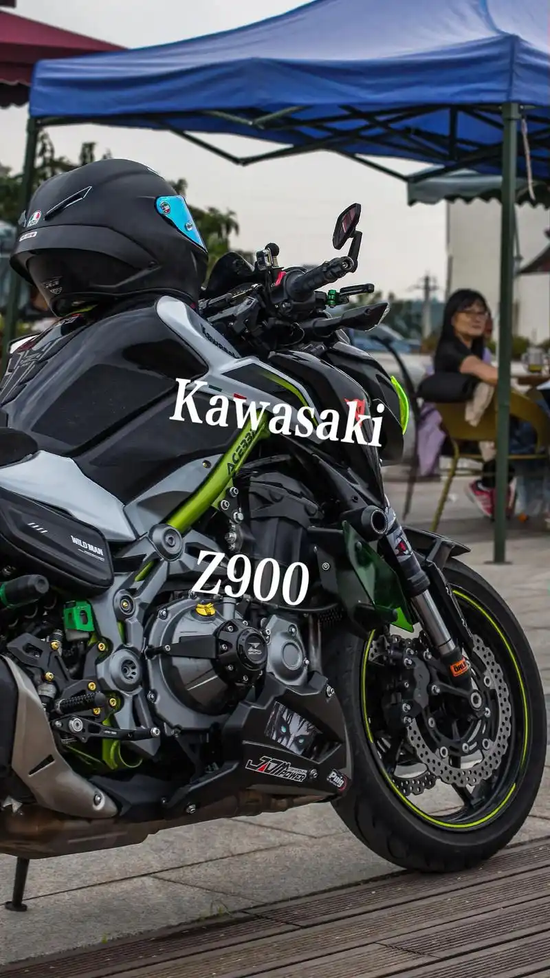 机车摄影 #川崎z900 #kawasaki #agv # - 抖音