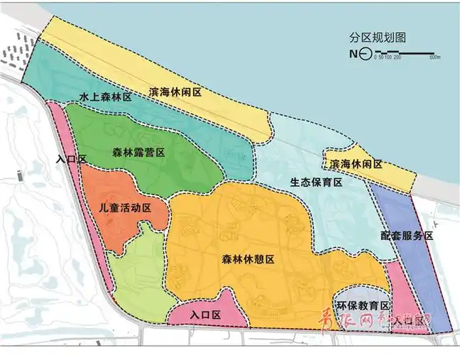西海岸新区开建大型公园 面积相当于458个标准足球场