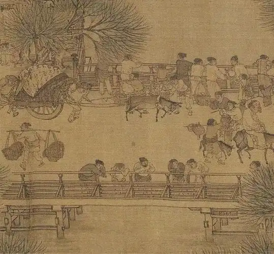 张择端《清明上河图》超清细节大图赏析!