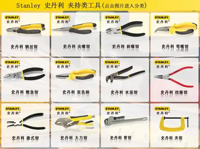 stanley 史丹利畅销手动工具产品目录表 综合性工具组套  工具包/工具