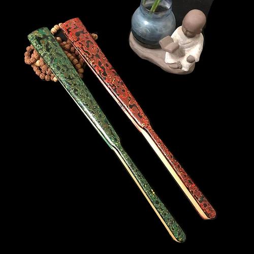 精致礼品扇精品菠萝漆 犀皮漆扇骨10寸一尺菠萝漆扇骨大漆工艺扇