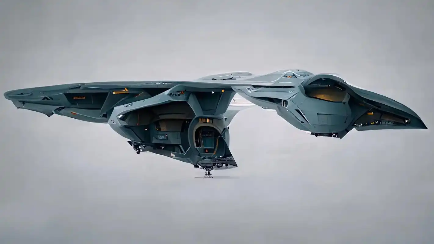 ai绘画:科幻载具设计组图.个人原创ai科幻载具概念设计作品 - 抖音