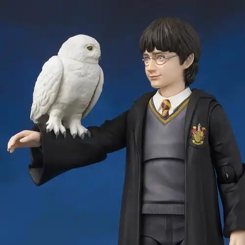 哈利波特人偶哈利波特可动shf关节孩子礼物玩具模型魔法学院盒装动漫