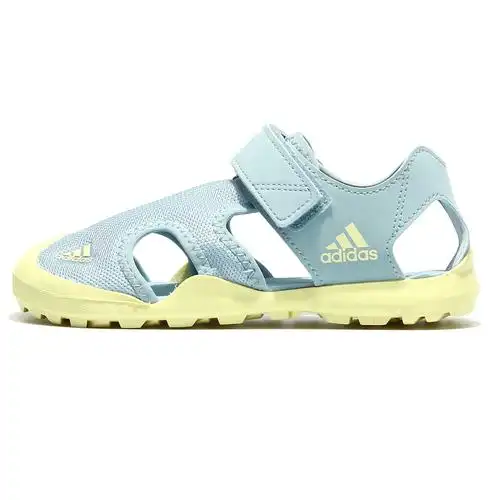 adidas阿迪达斯官方正品大童魔术贴运动休闲透气沙滩凉鞋ef2243