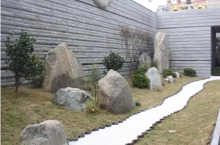 庭院纯白色鹅卵石阳台大白色石头白玉石花盆小白石子雨花石铺路石白色
