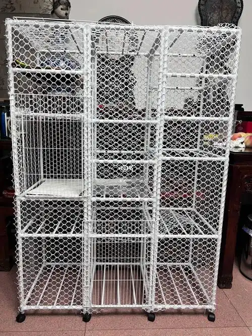 自己买材料制猫笼