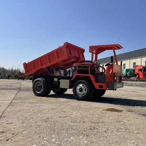 四驱矿山拉矿车经常处在良好的技术状态下工作;**其工作部件的完整