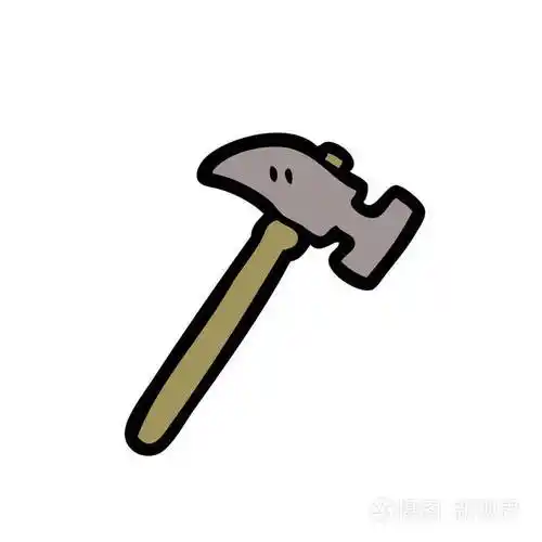 卡通锤子的矢量插图插画-正版商用图片119r9q-摄图新视界