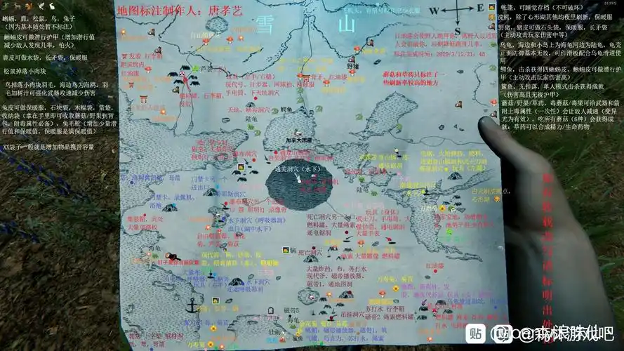 2022森林游戏地图大全汇总 森林大地图洞穴地图汇总