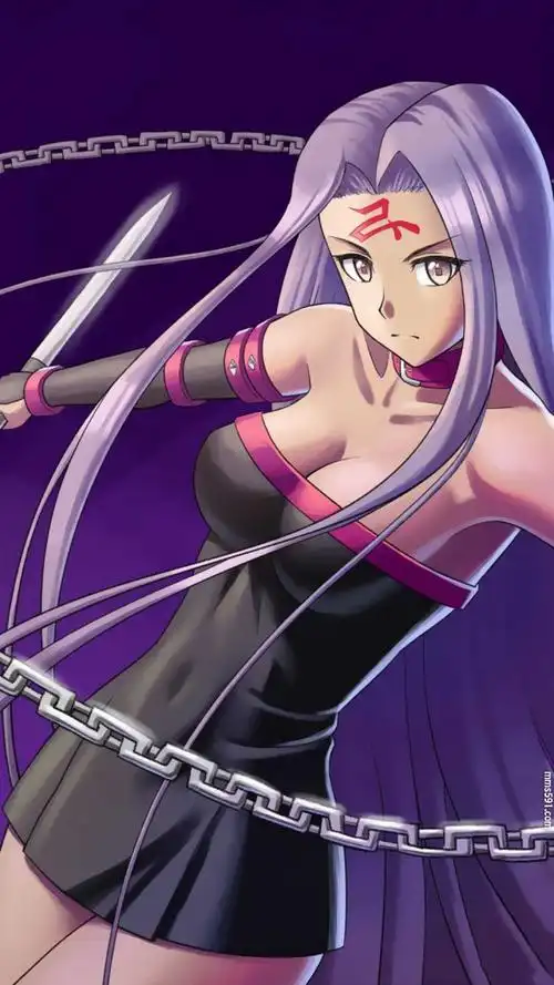 fate/stay night鲜血之骑兵rider美杜莎大胸性感手机壁纸图片(3)